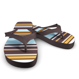 Brown Flip flops